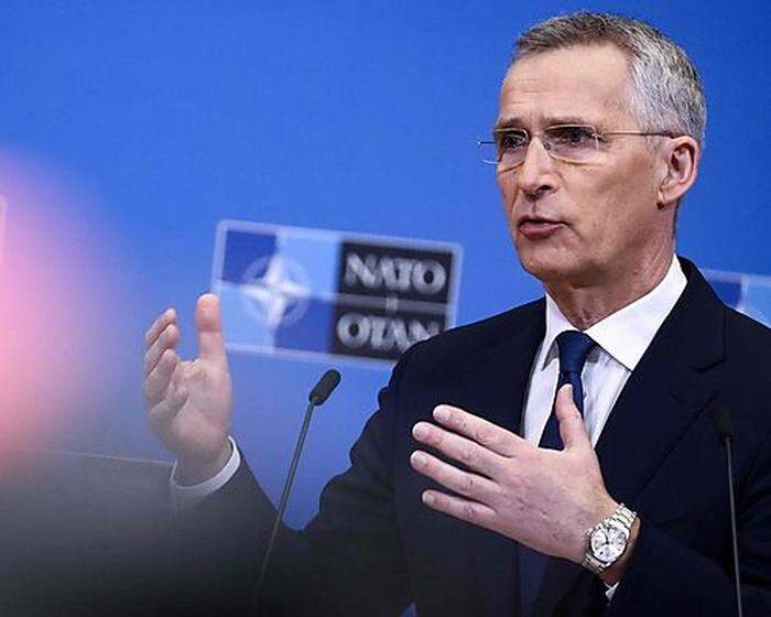 Nato-Generalsekretär Jens Stoltenberg am Donnerstag in Brüssel