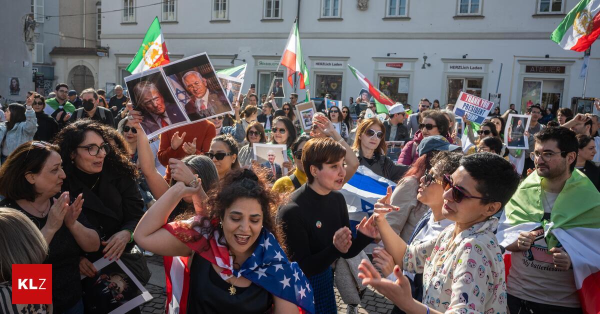 Exil-Iraner-in-Graz-riefen-Lang-lebe-der-Schah-