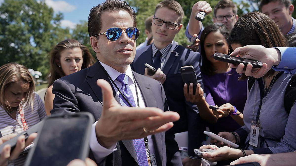 Auch Scaramucci ging dem unbekannten E-Mail-Schreiber auf den Leim