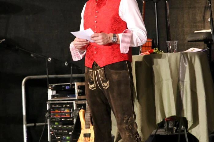 Als Moderator brillierte Seppi Rukavina (Foto).