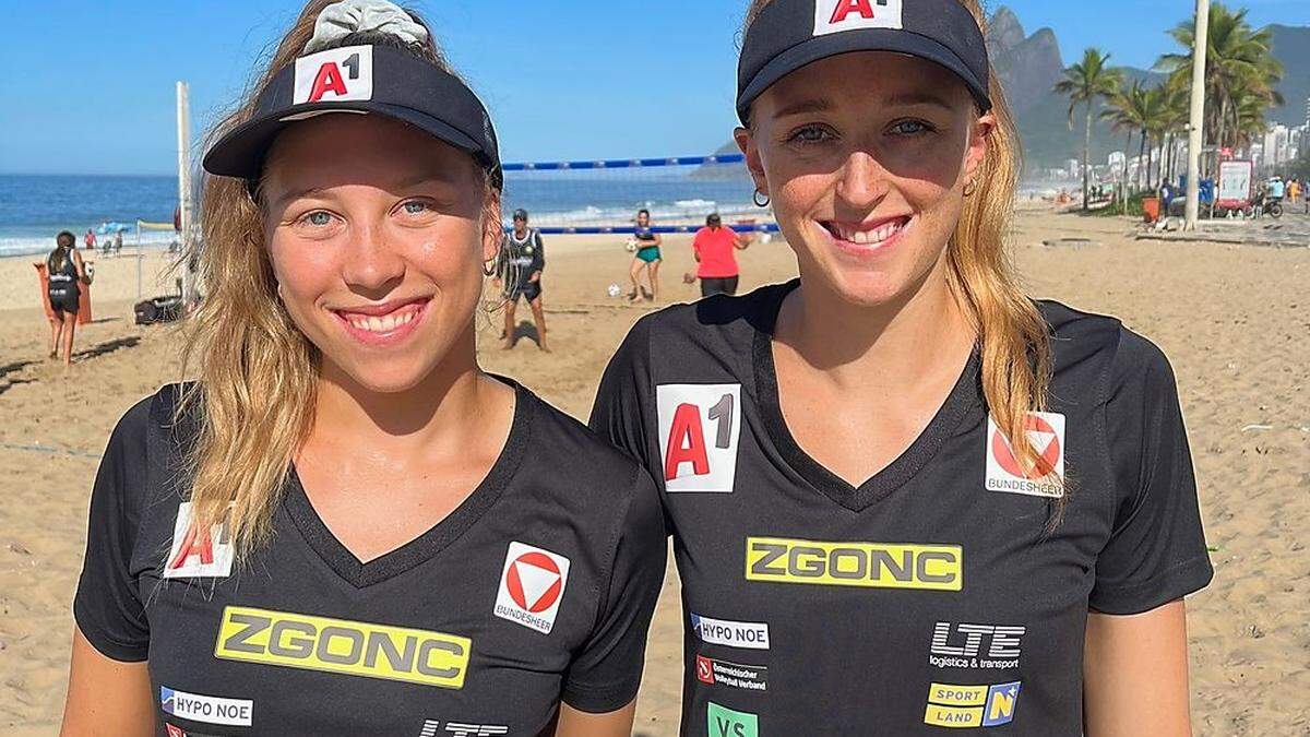 Ronja (links) und Dorina Klinger starten am Donnerstag in ihre Saison