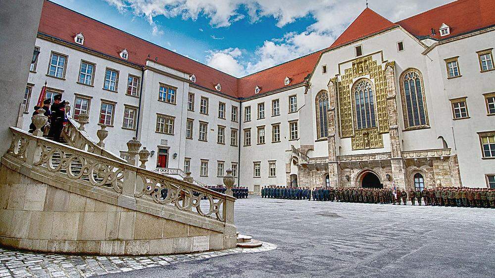 Die Militärakademie in Wiener Neustadt