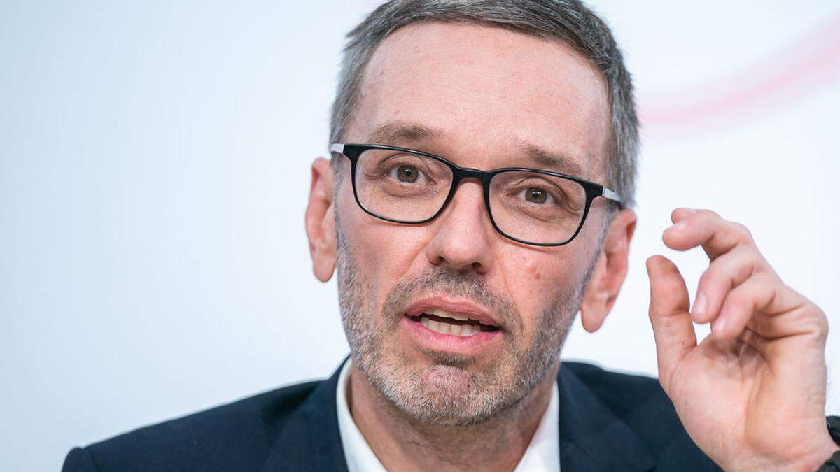 FPÖ-Klubobmann Herbert Kickl