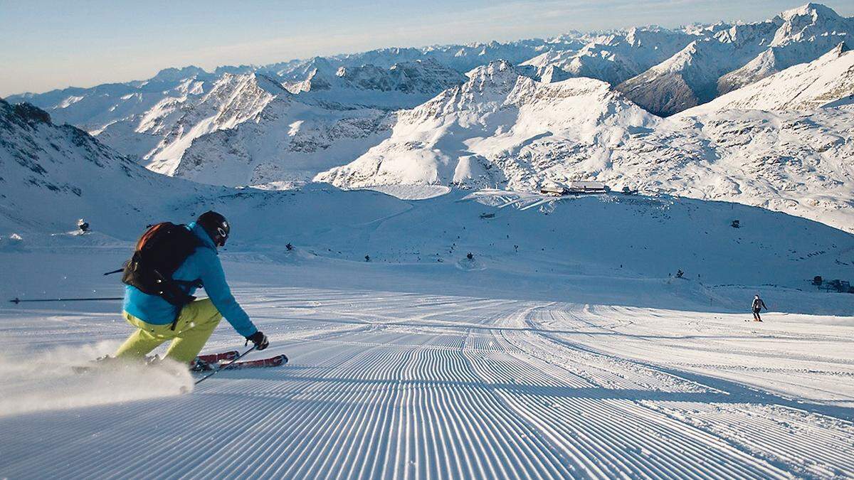 Powdern am Mölltaler Gletscher ist pures Vergnügen