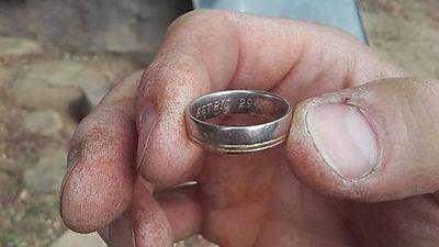 Wieder bei seinem Besitzer: Messners Ehering wurde nach elf Jahren gefunden