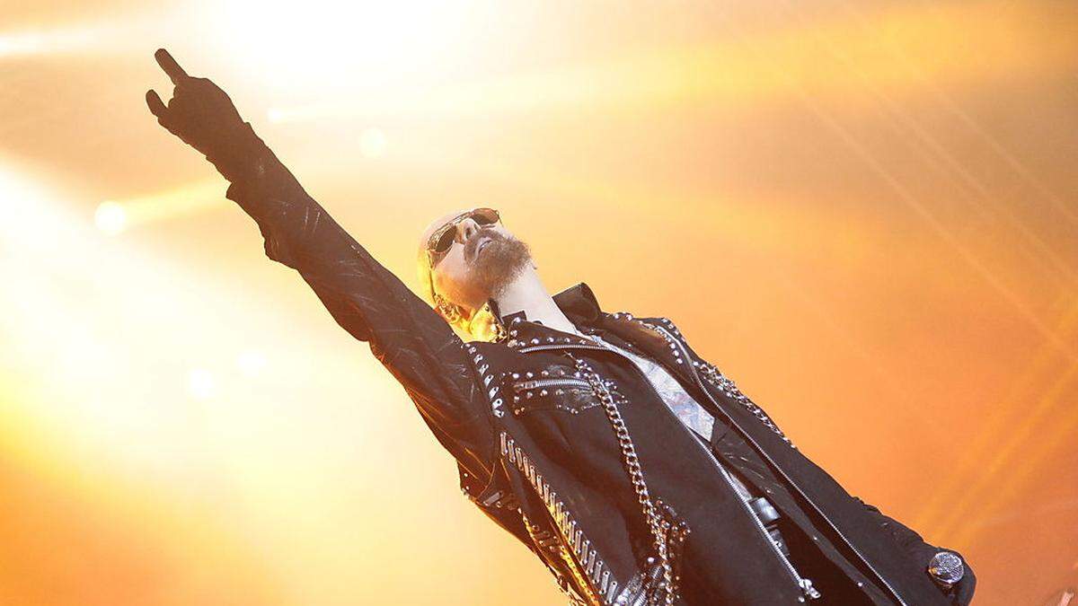 Große Geste: Judas Priest-Sänger Rob Halford