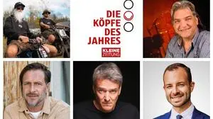Die Nominierten: Schwabler Gerhard & Hatzl Wolfi, Bernd Sackl, Benjamin Sauseng, Christof Spörk, Robin Pirker (von links oben im Uhrzeigersinn)