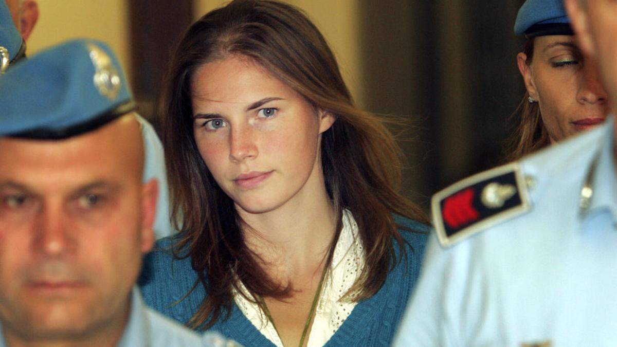 Amanda Knox im Jahr 2008. Seit 2015 ist sie endgültig frei.