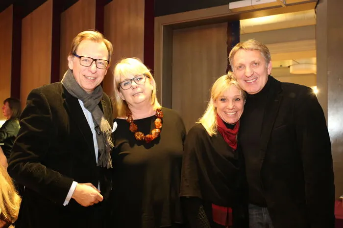 Landesrat Christian Buchmann und Präsident der Wirtschaftskammer Steiermark Josef Herk mit ihren Frauen