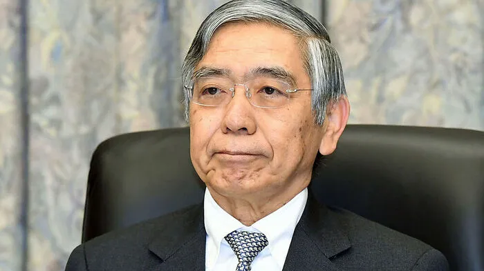 Japans Nationalbank Gouverneur Haruhiko Kuroda.
