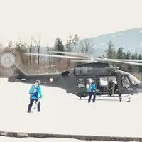 Beim Assistenzeinsatz des Bundesheeres mit dem Mehrzweckhubschrauber AW169 wurden Erkundungsflüge in den Bereichen Außerfern durchgeführt
