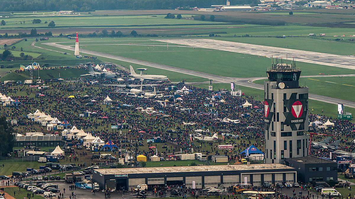Trotz regnerischen Wetters kamen 2019 mehr als 180.000 Besucher auf den Fliegerhorst