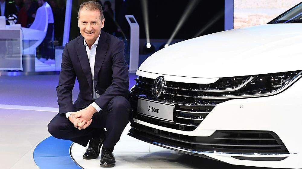 Der Mann geht konsequent seinen Weg: Volkswagen-Chef Herbert Diess