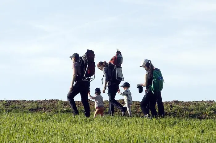 Unter dem Motto „Rund ums Julerltal“ ging es entlang der zwölf Kilometer langen Strecke durch Wald und Flur. 