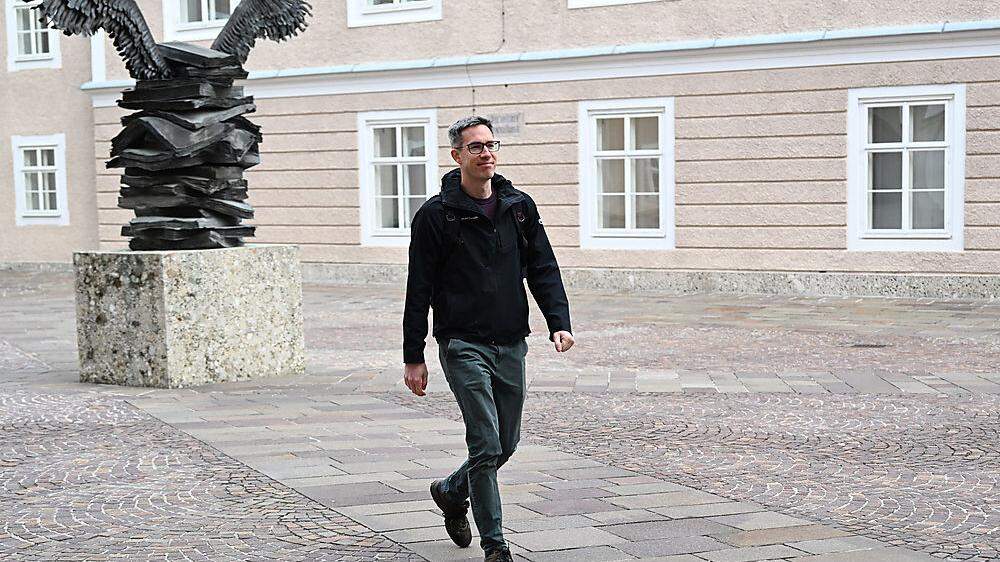 Kay-Michael Dankl, KPÖ, fordert leistbares Wohnen in Salzburg