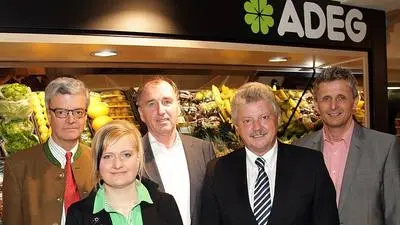 Geake, Steinwender, Strutzmann, Zöhrer und Draschl (von links) 