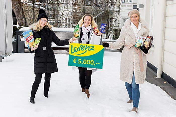 Die Lorenz Bahlsen Snack-World spendete 5000 Euro