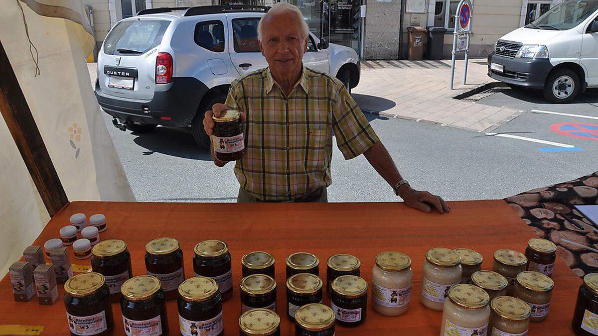 In Feldkirchen ist für Peter Thalhammer „der näheste und gleichzeitig der beste Wochenmarkt“ 