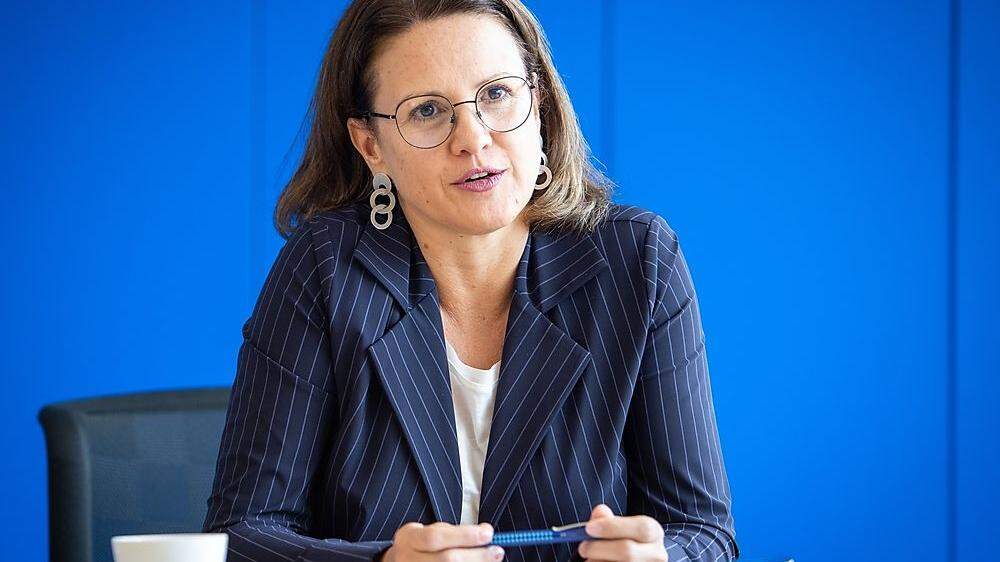 Kristin Grasser ist seit 1. Juni die neue Präsidentin der Kammer der Steuerberater und Wirtschaftstreuhänder in Kärnten 