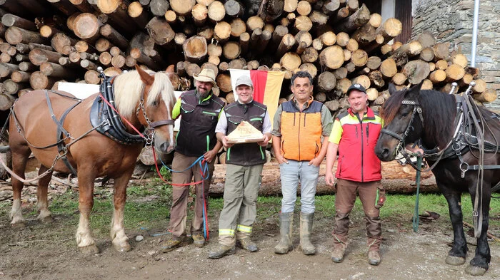 Am Foto der Vereins-Vorstand von Links: Rene Posautz (Kassier), Johannes Stippich (Obmann), Bruno Nigsch (Obmann-Stvr.) und Thomas Zechner.