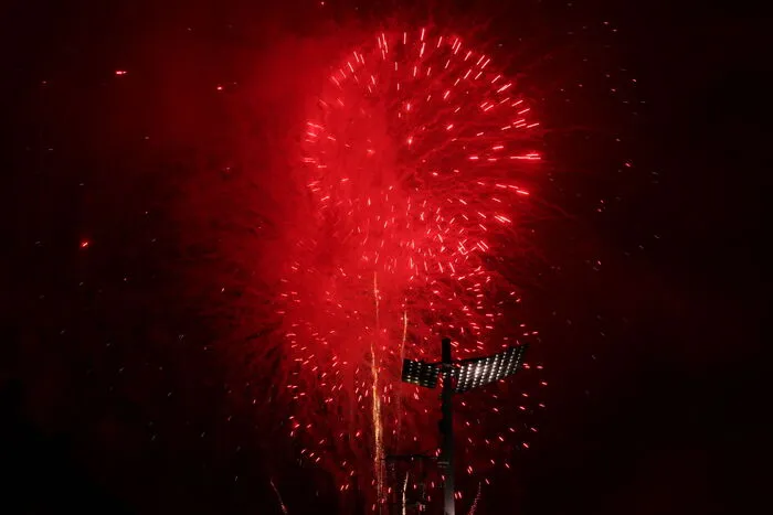 Der Nebel wurde heuer nicht zum Spielverderber. Das Feuerwerk war spektakulär.