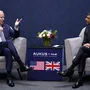 Joe Biden und Rishi Sunak, bei einem Treffen im März