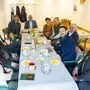 Von links: Melanie & Erich Bacher, Payer Peter Paul, VizeBgm. Alexander Altersberger, Bgm. Karl Lessiak, Monika Mitter, Lukas Köfer, Klaus Kert, LR Sebastian Schuschnig, Georg Sixt