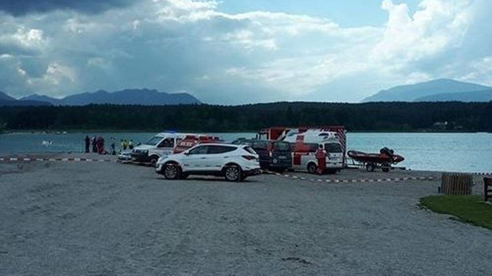 Im Strandbad Schaffler kam es am 10. Juni zu einem tödlichen Badeunfall