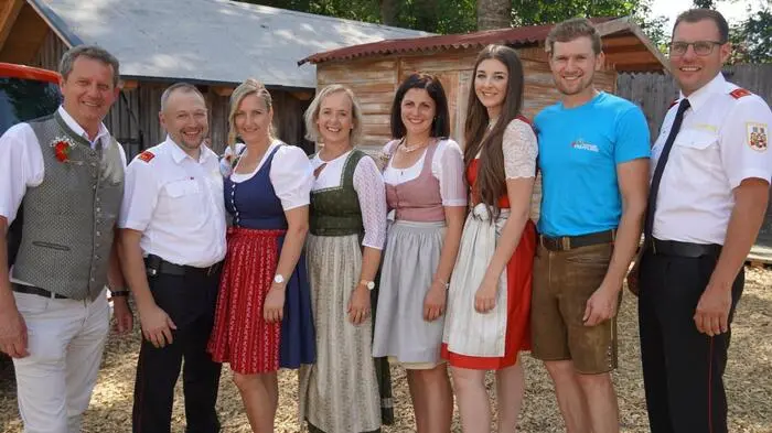Thomas Schäfauer, Markus Egger, Andrea Egger, Dagmar Schäfauer, Judith Obermüller, Alexandra Ortner, Mathias Hasslacher und Philipp Obermüller