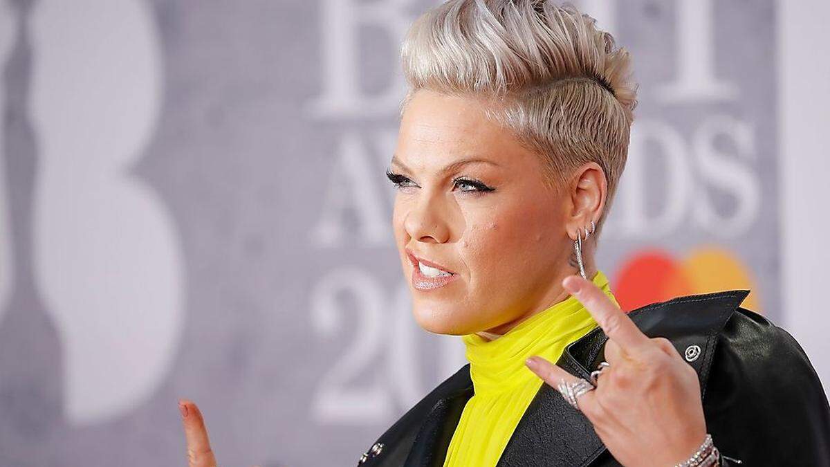 Zeigt sich solidarisch: US-Popstar Pink