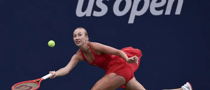Anastasia Potapova buchte sicher ihr Ticket für die zweite Runde der US Open