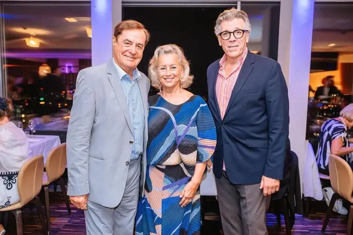 Rudi Roth, Andrea Herberstein und Star-Bariton Thomas Hampson