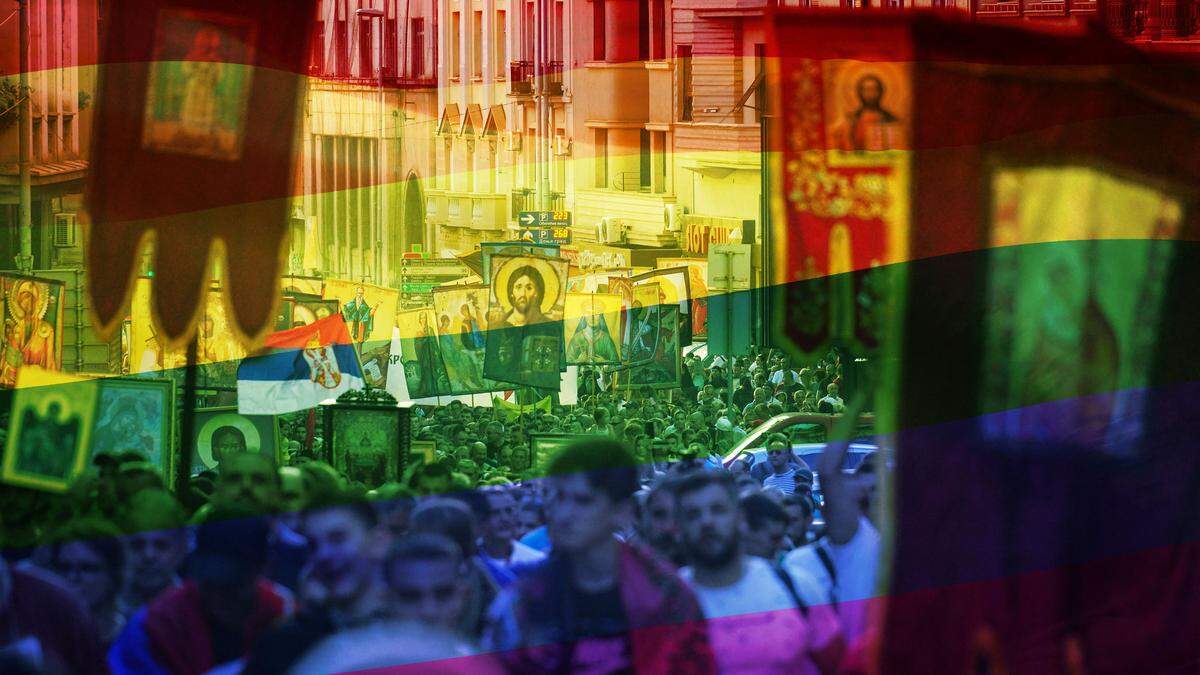 In Serbien demonstrierten dieser Tage radikale Gruppen gegen die Pride