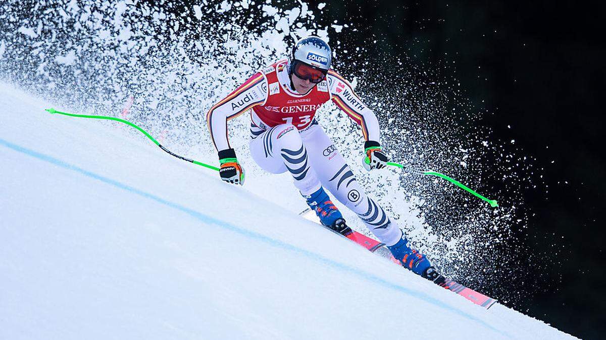 Thomas Dreßen fuhr mit Nummer eins Bestzeit 