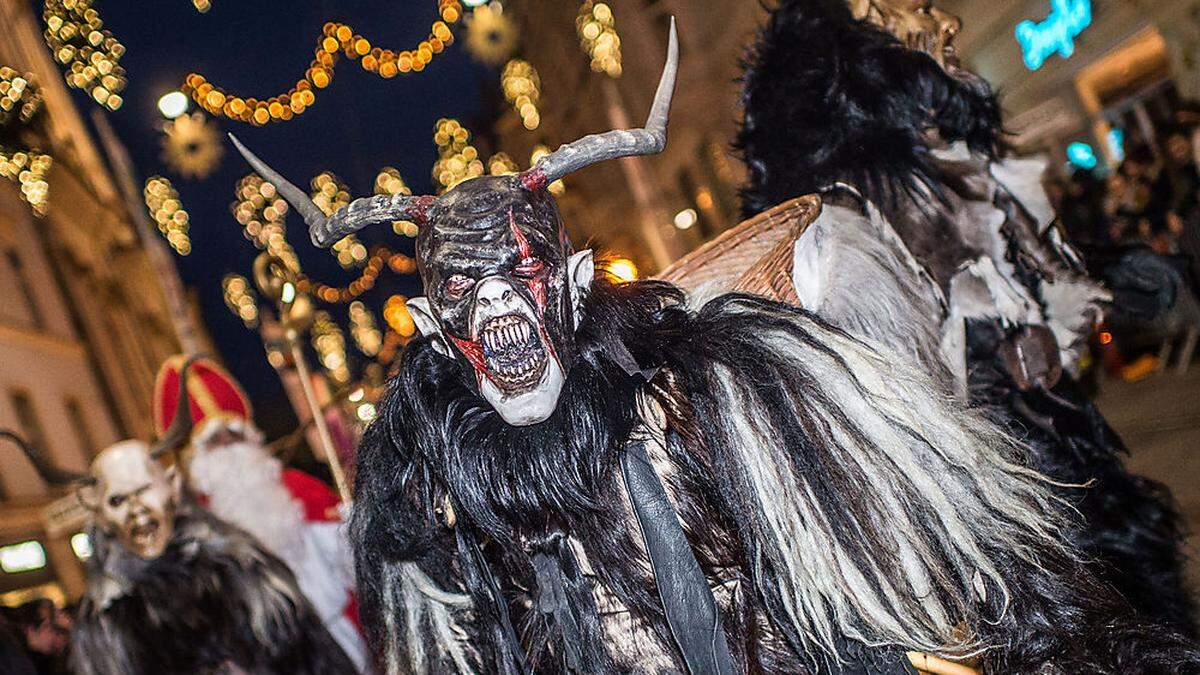 Ein wahres Höllenspektakel: der Krampus- und Perchtenlauf in Graz