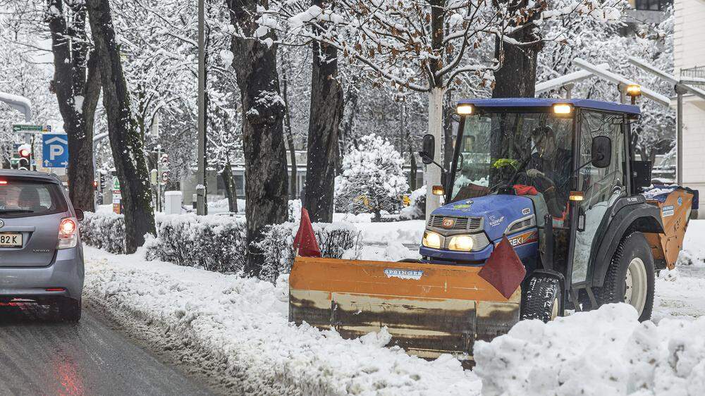 Wintereinbruch in Südösterreich sorgte wie immer für Jubel und Klagen