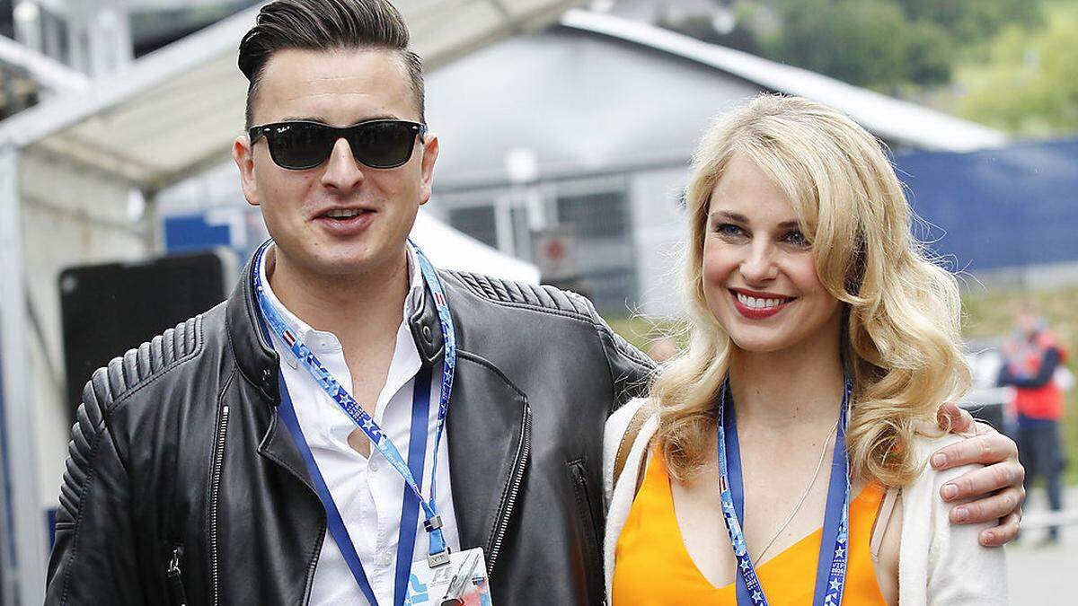 Andreas Gabalier mit Freundin Silvia Schneider