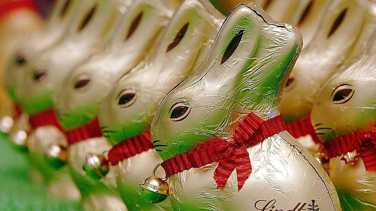 Der Schoko-Osterhase sorgte 2019 bei Lindt für volle Kassen 