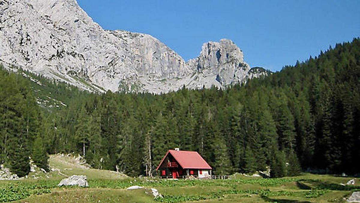 Die Winkelalm in Pontebba wird auch von Gailtaler Almbauern bewirtschaftet