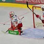 KAC-Goalie Sebastian Dahm musste in Bozen vier Gegentreffer hinnehmen.