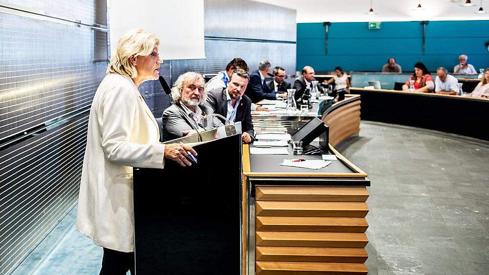 Bürgermeisterin Maria-Luise Mathiaschitz wird den Voranschlag für 2019 vorstellen