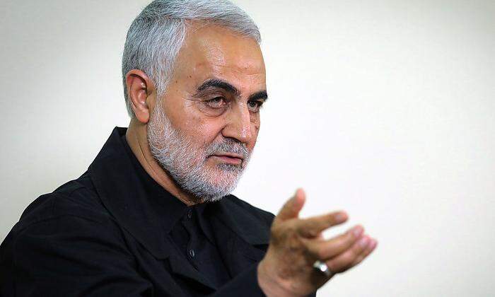 Der getötete Kassem Soleimani, Kommandant der iranischen Al-Quds-Brigaden