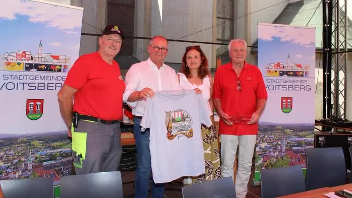 Günther Friedrich, Bernd Osprian, Susanne Haubenhofer und Alfred Mayer