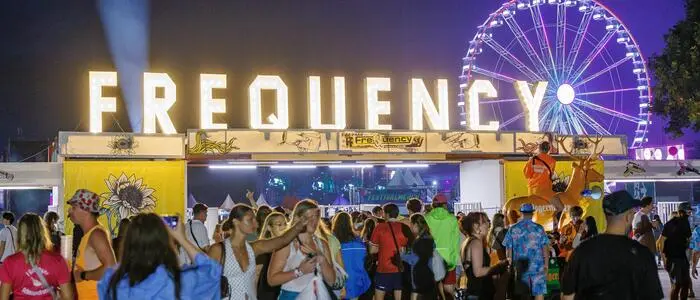 Festivalbesucher am Donnerstag