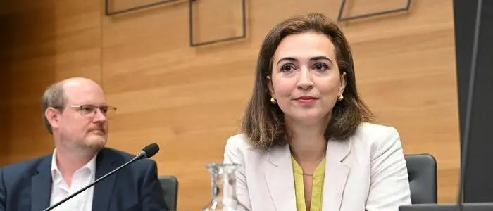 Die frühere Justizministerin Alma Zadić