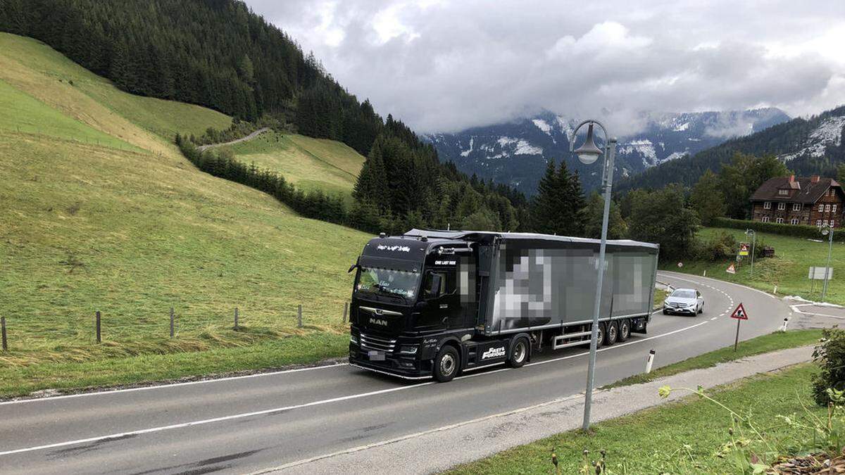 Der Lkw-Verkehr über den Triebener Tauern und über das Gaberl ist den Bürgermeistern ein Dorn im Auge