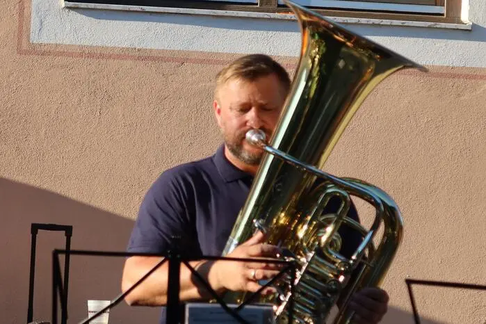 Musikalisch umrahmt wurde die Festfeier von der Bläsergruppe „Holz und Blech“.