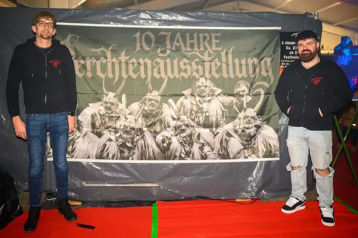 Im Bild von links: Obmann Stefan Pirker und Obmann Stellvertreter Patrick Britz 