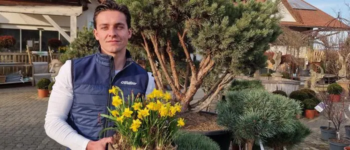 Nicolas Matzer hat den Familienbetrieb in Leitersdorf übernommen