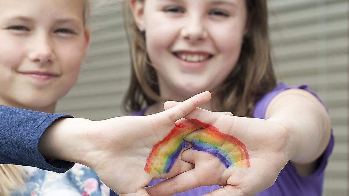 In Kleingruppen werden Kinder in schwierigen Lebenssituationen betreut